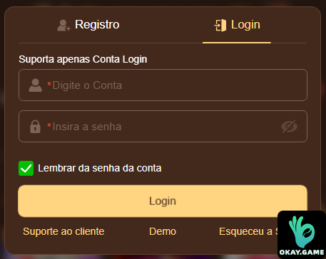 Segurança okaygame.com